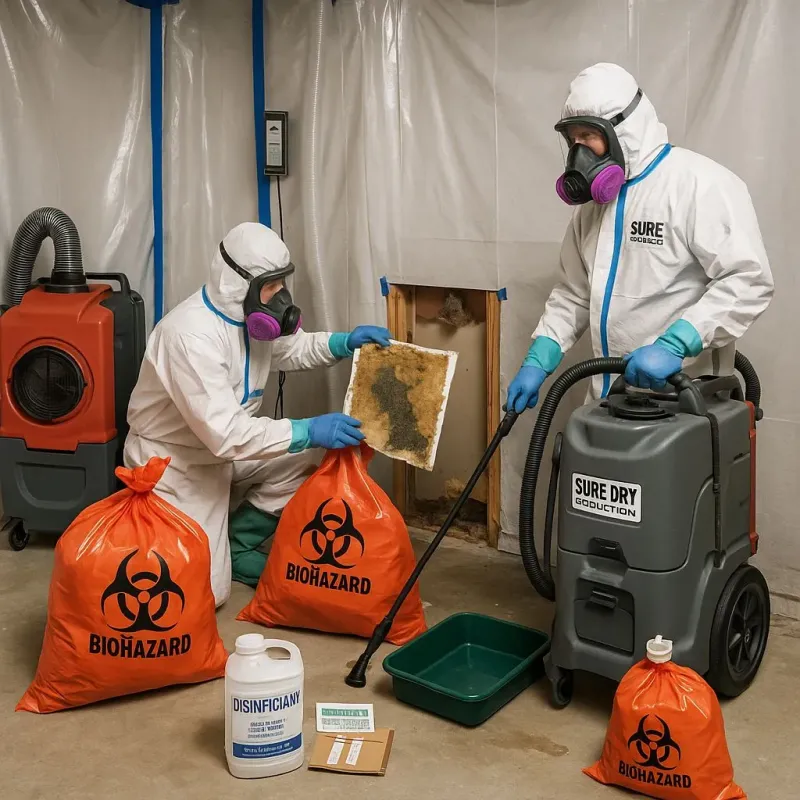 Contaminated Water Handling Protocols process in Oakland, ME